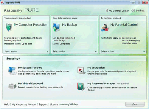 Kaspersky Pure 2011 Free Download