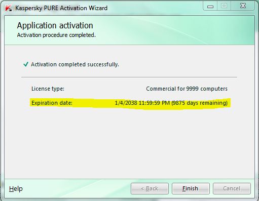 Kaspersky Pure Activation Code