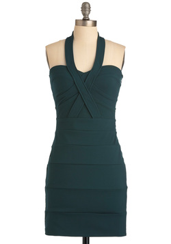 Kelly Green Sheath Dress