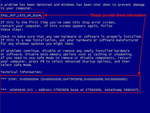 Kernexplorer.sys Bsod