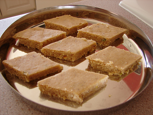 Kesar Kaju Burfi