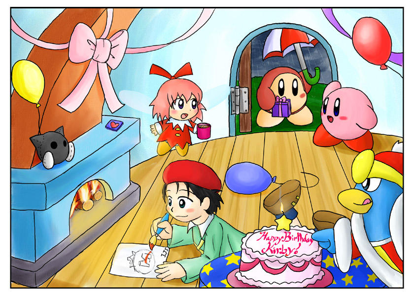 Kirby Birthday Party