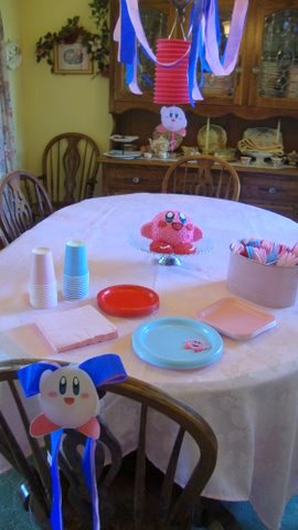 Kirby Birthday Party Supplies