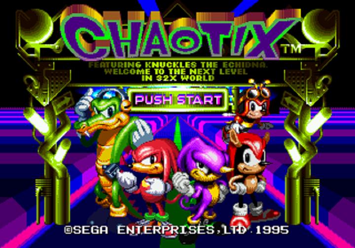 Knuckles Chaotix Part 1