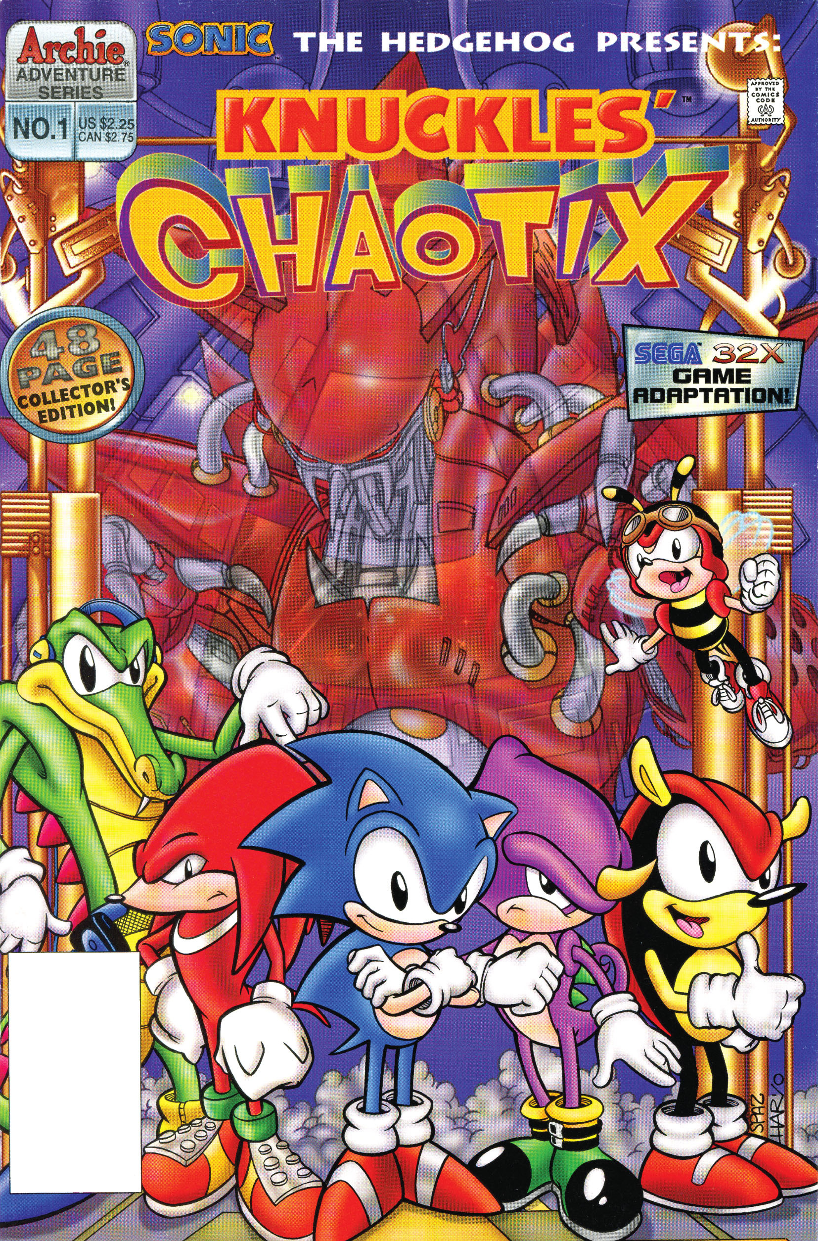 Knuckles Chaotix Sonic