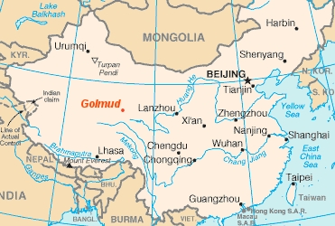 Map Of China Tibetan Plateau