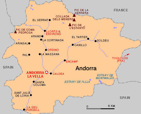 Map Of France With Cities Rivers And Mountains