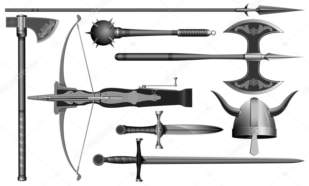 Medieval Spear Weapons