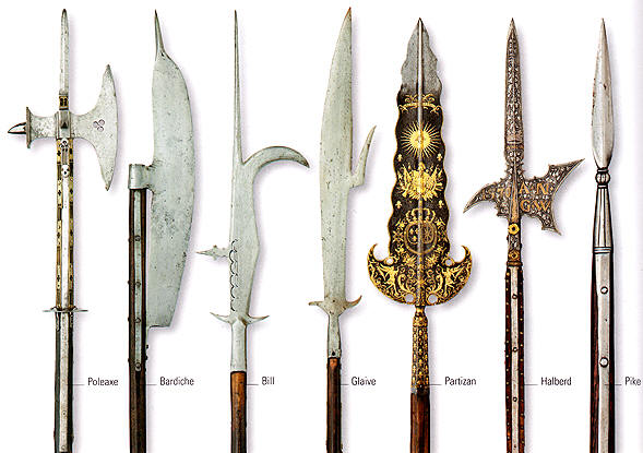 Medieval Spear Weapons