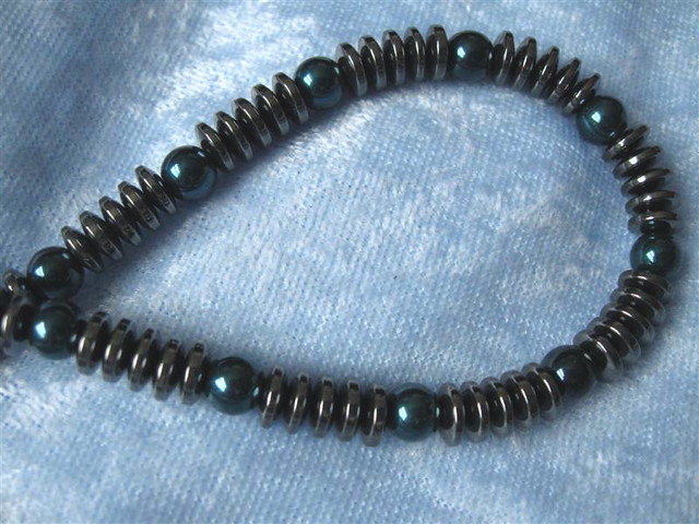 Mens Hematite Bracelet