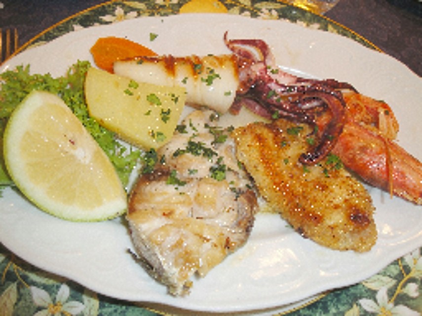 Mixed Grilled Seafood