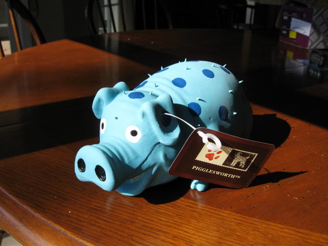 Mr Pigglesworth Dog Toy