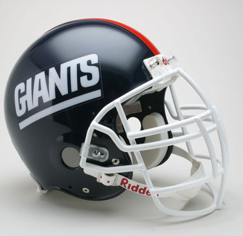 New York Giants Helmet History