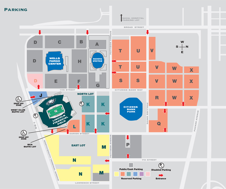 Ny Giants Stadium Parking Map