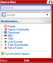 Opera Mini 4.2 Free Download For Mobile