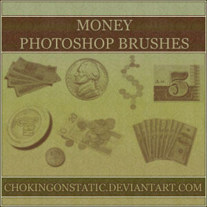 Photoshop Money Brushes