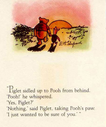 Piglet And Pooh Friendship Quotes