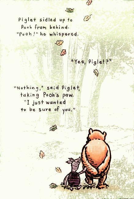 Piglet And Pooh Love