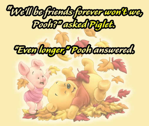 Piglet And Pooh Quotes Friendship