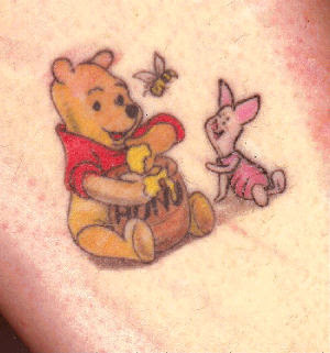 Piglet And Pooh Tattoos