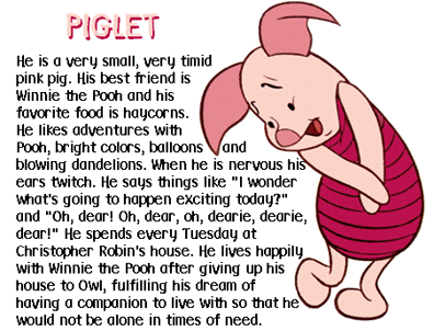 Piglet From Winnie The Pooh Pictures