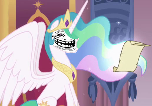 Princess Trollestia Facebook