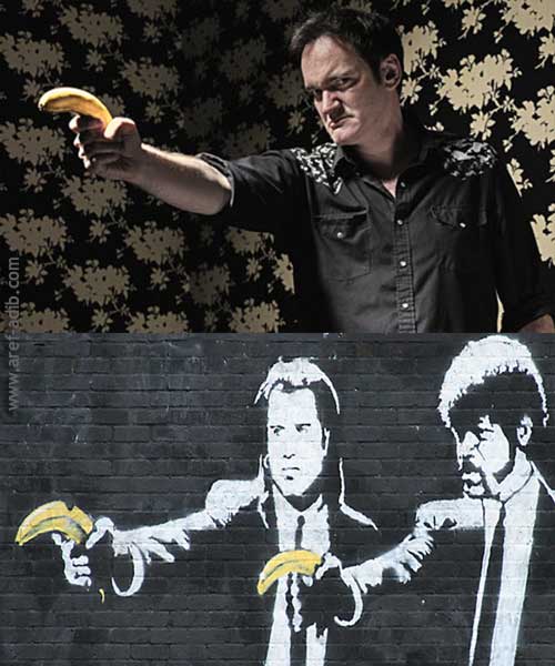 Pulp Fiction Banksy Meaning