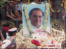 Rajiv Gandhi Death Video Live