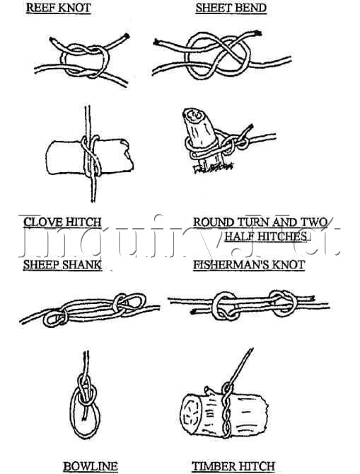 Rope Knots Types