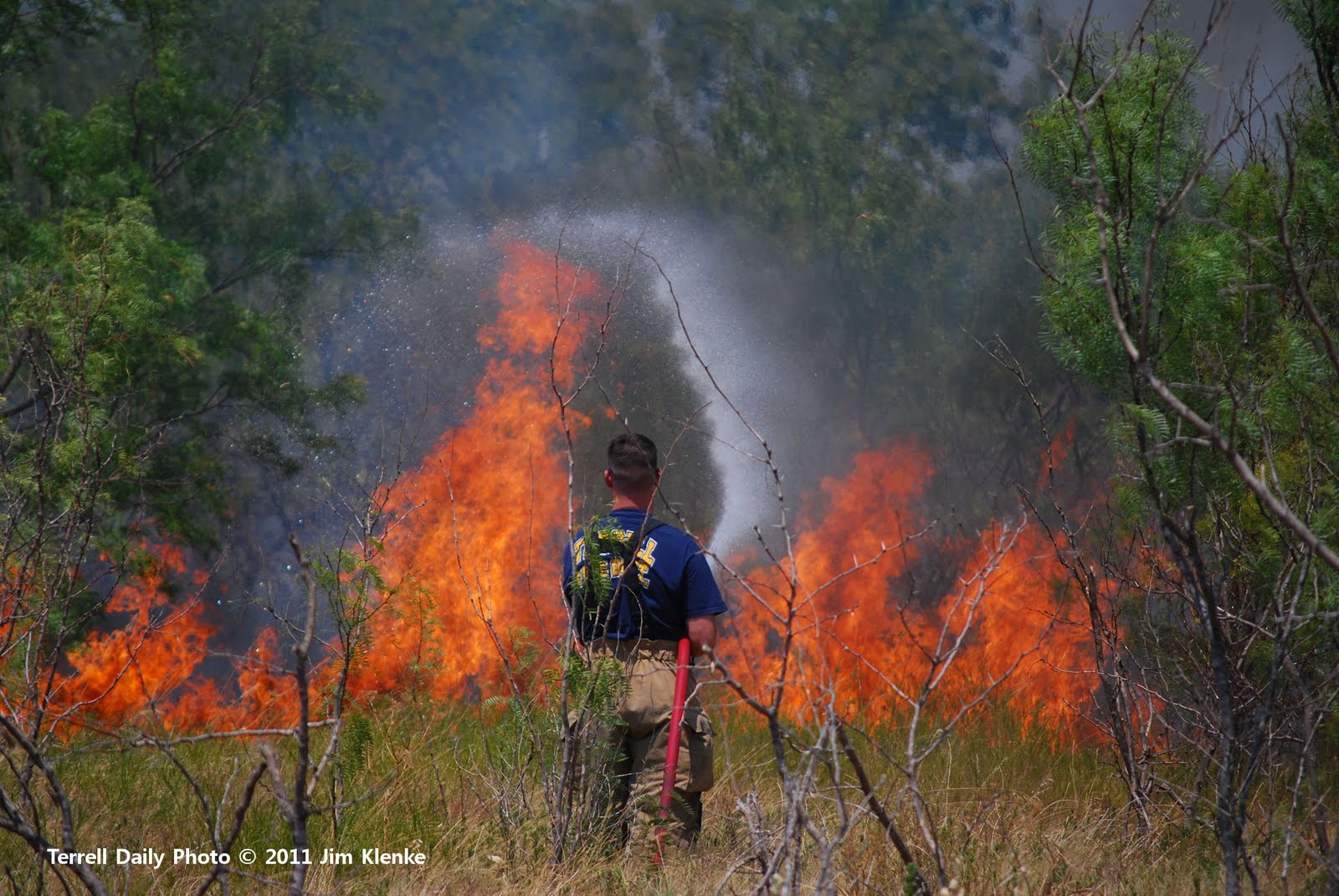 Small Brush Fire