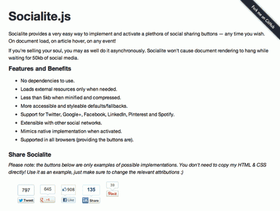 Socialite.js