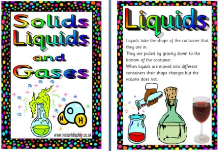 Solids Liquids And Gases Ks2 Games