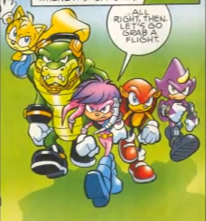 Team Chaotix Sonic