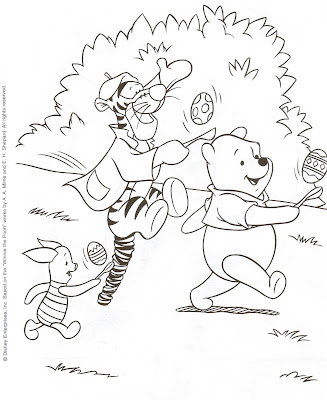 Tigger And Piglet Coloring Pages