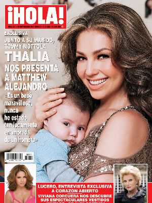 Tommy Mottola And Thalia Children