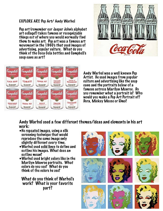 Warhol Worksheet