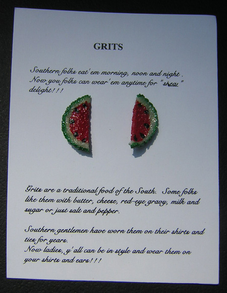 Watermelon Earrings