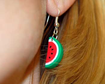 Watermelon Earrings