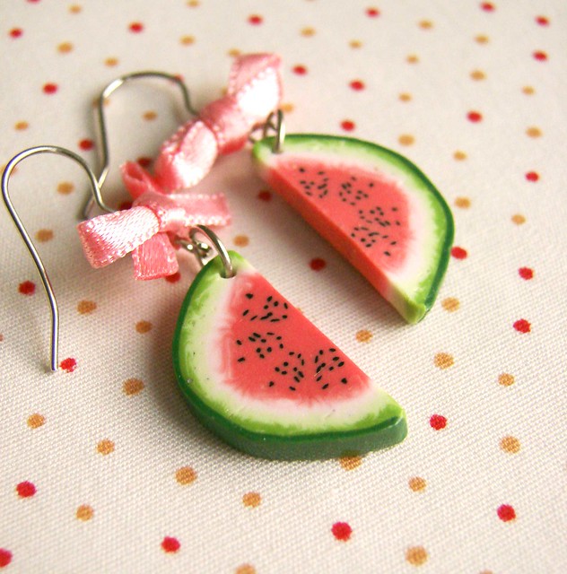 Watermelon Earrings