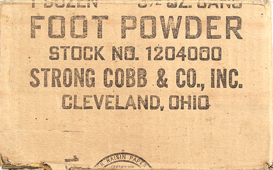 Ww2 Foot Powder