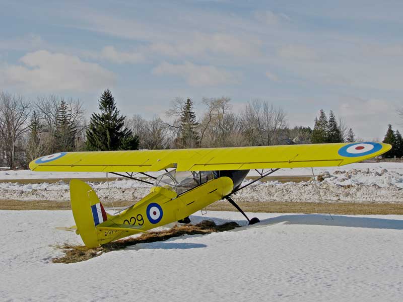 Yellow Airplane Logo