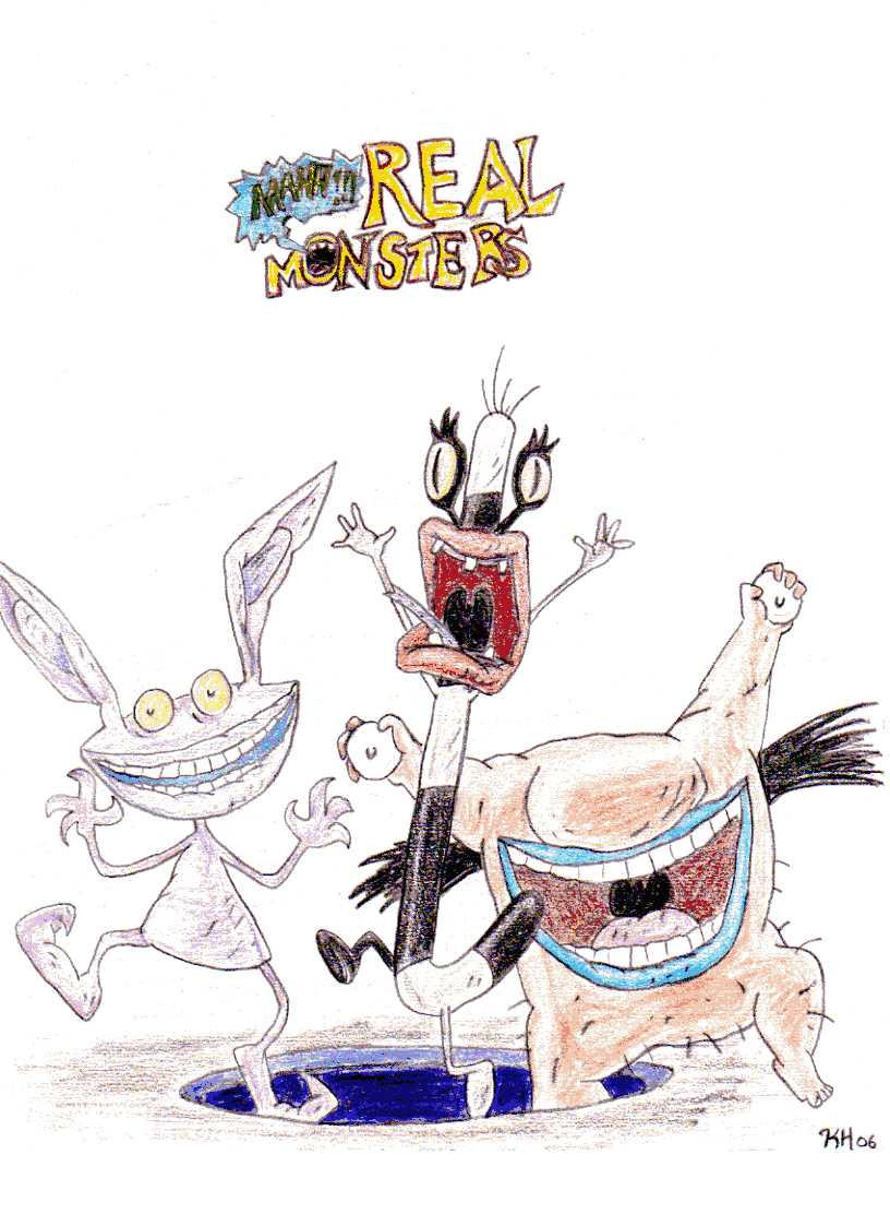 Aaahh Real Monsters Vhs