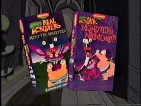 Aaahh Real Monsters Vhs