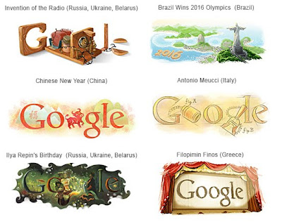 All Google Logo Designs