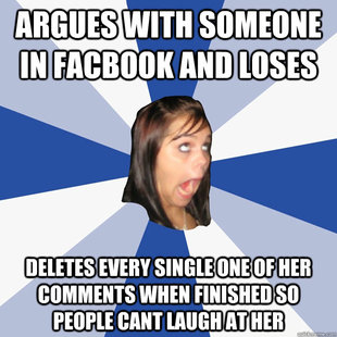 Annoying Facebook Girl Meme