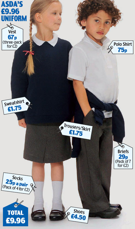 Asda George School Uniform