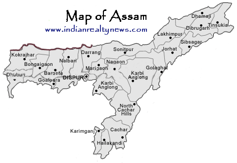 Assam Map