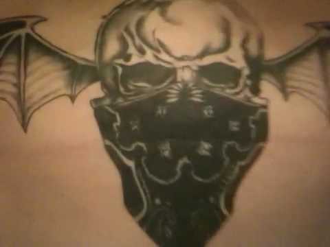 Avenged Sevenfold Death Bat Tattoos