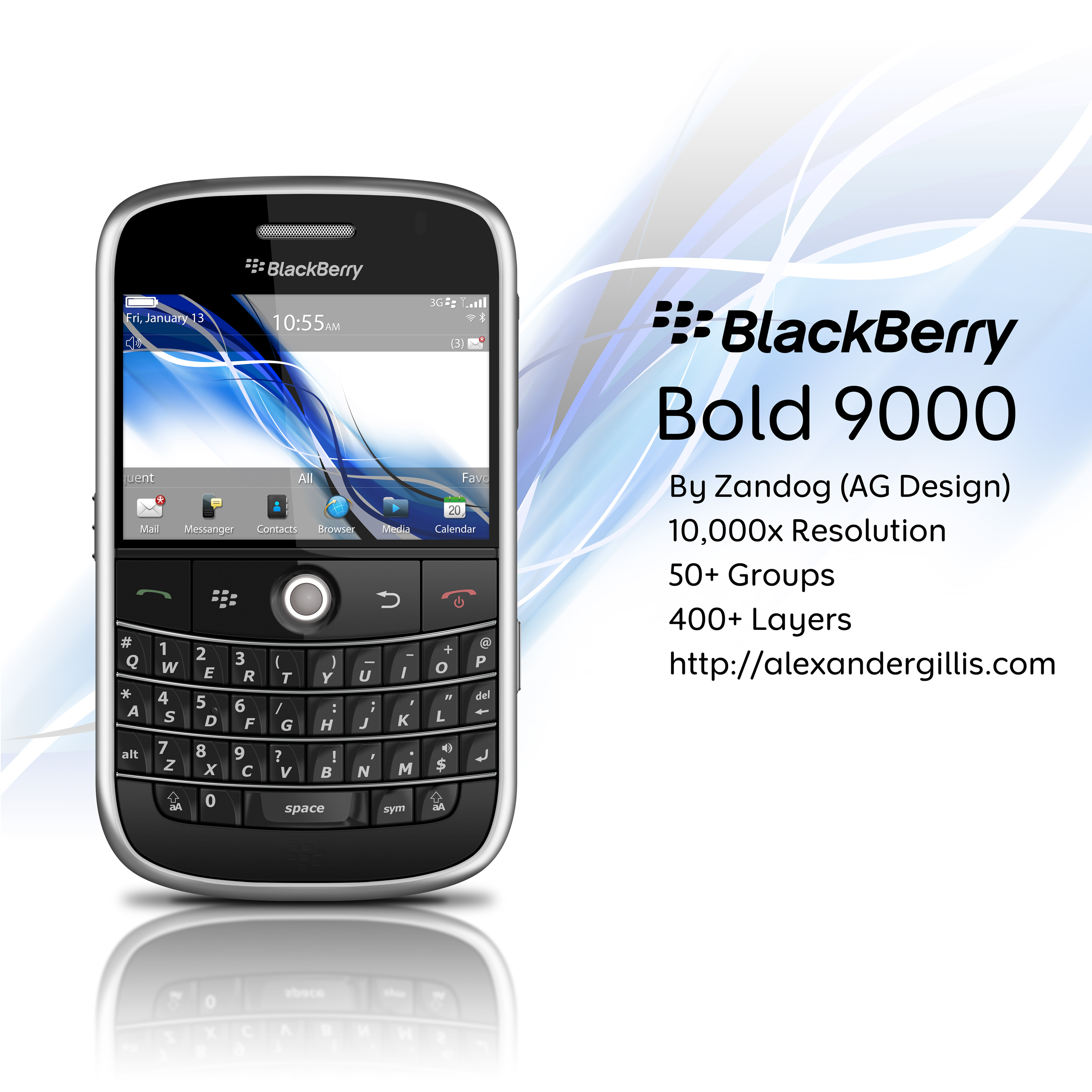 Bb Bold 9000