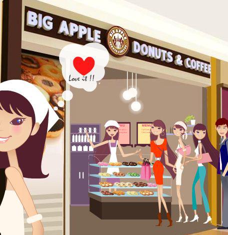 Big Apple Donuts And Coffee Malaysia